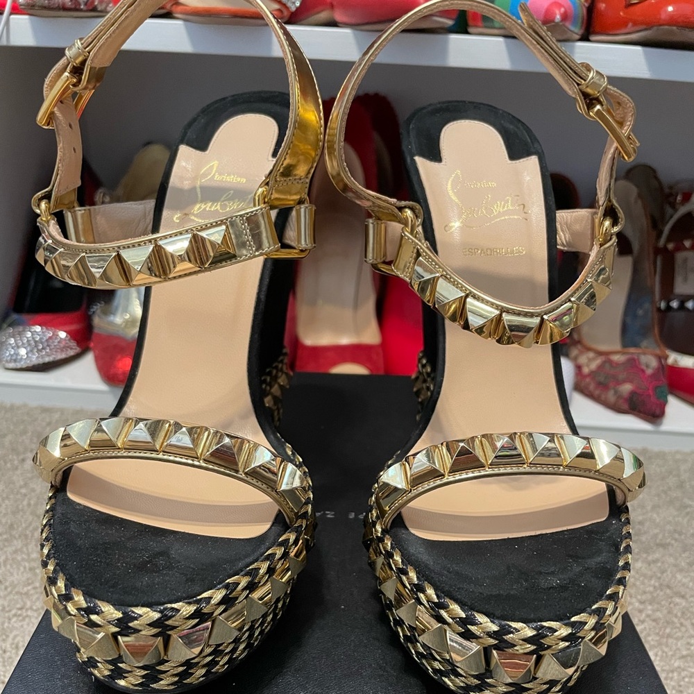 Christian Louboutin wedges